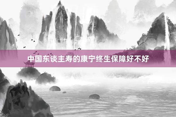 中国东谈主寿的康宁终生保障好不好